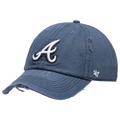 47 Brand Braves Weathered 47 Clean Up Cap - 47 Brand Blue/Multi