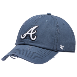 Men's - 47 Brand Braves Weathered 47 Clean Up Cap - Blue/Multi