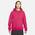 Jordan Jumpman Fleece Pullover - Men's Mystic Hibiscus/White