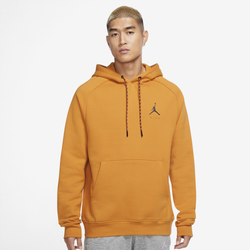 Men's - Jordan Jumpman Fleece Pullover - Light Cury/Black