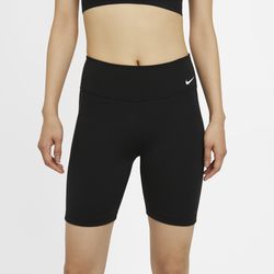 Women's - Nike One MR 7" Shorts 2.0 - Black/White