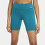 Nike One MR 7" Shorts 2.0 - Women's Teal/White