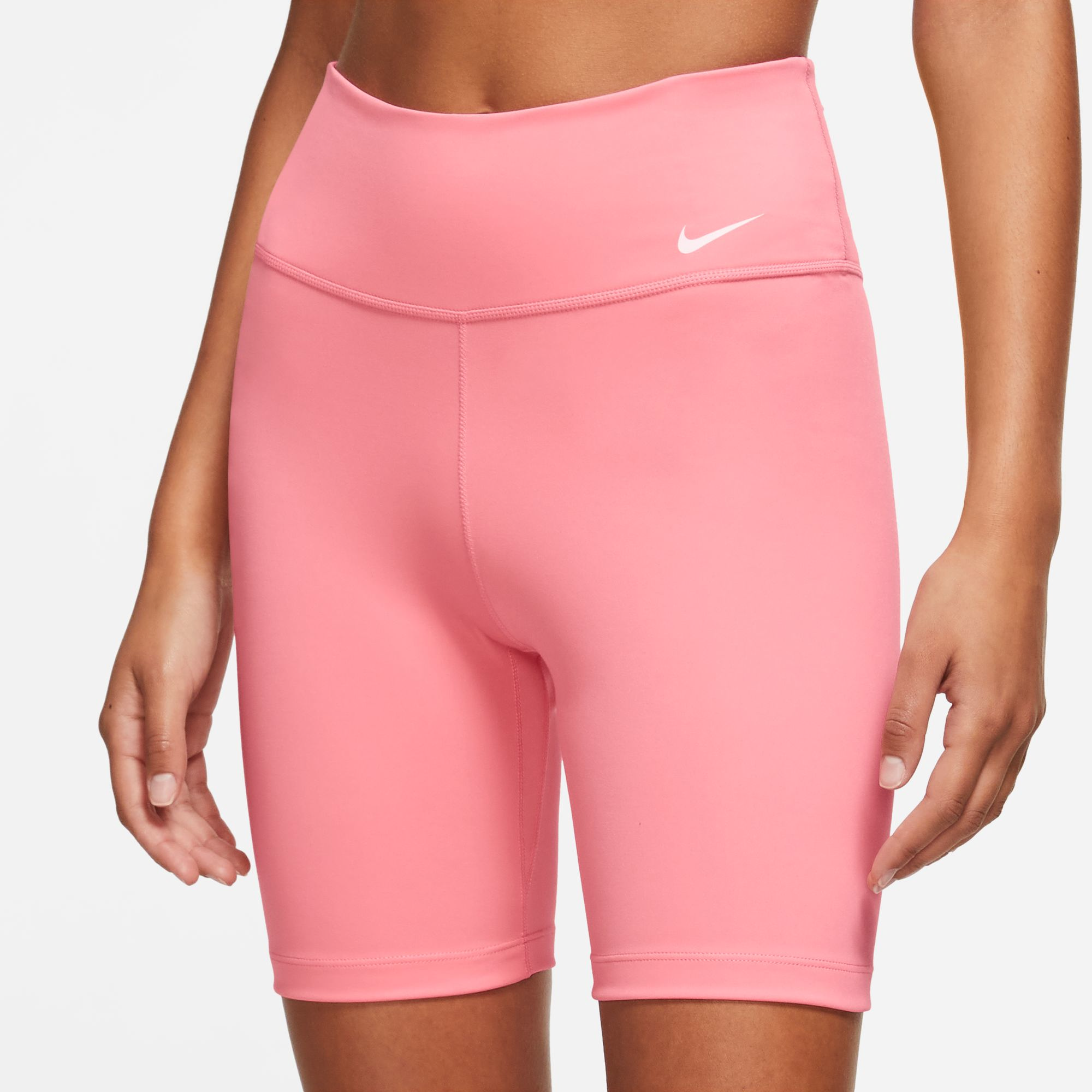 Nike leg a discount see bike shorts pink