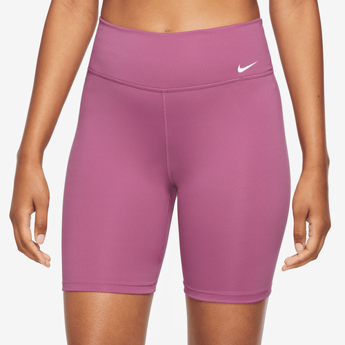 

Nike Womens Nike One MR 7Shorts 2.0 - Womens Cosmic Fuchsia/White Size S