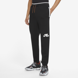 Men's - Nike Jumpman Fleece Pants - Black/White