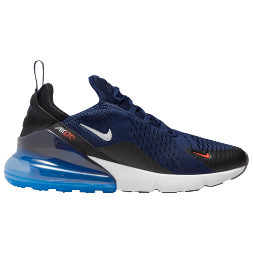 

Nike Mens Nike Air Max 270 - Mens Running Shoes Black/Midnight Navy/White Size 9.0