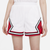 Jordan Essential Diamond Shorts - Women's White/University Red
