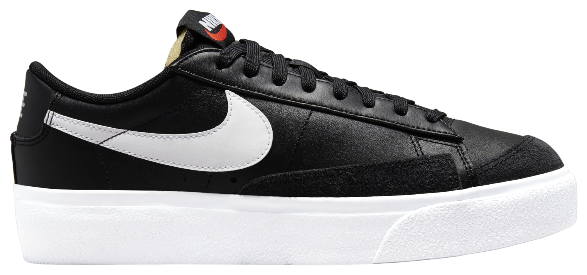 black lowtop blazers