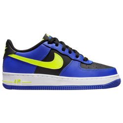 Boys' Grade School - Nike Air Force 1 LV8 - Racer Blue/Volt/Black