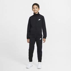 Boys' Grade School - Nike HBR Poly Tracksuit - Black/White
