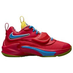 Boys' Grade School - Nike Freak 3 SE - Red/Black