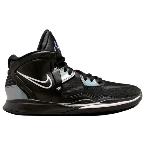 

Nike Boys Nike Kyrie Infinity - Boys' Grade School Basketball Shoes Black/Silver Size 5.0