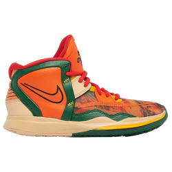 Boys' Grade School - Nike Kyrie Infinity - Orange/White/Pink