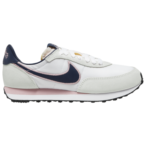 

Girls Nike Nike Waffle Trainer 2 - Girls' Grade School Running Shoe White/Navy/Pink Size 07.0