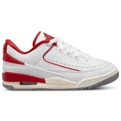 Shop Jordan Boys  2/3 In Red/tan/white