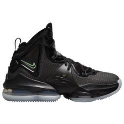Boys' Grade School - Nike LeBron 19 - Black/Black