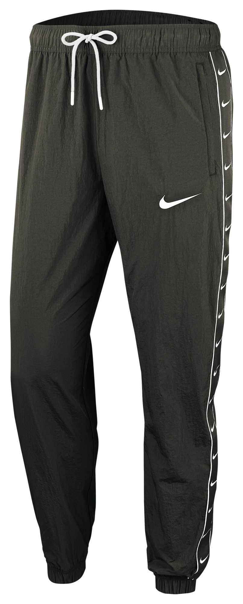 nike black woven pants