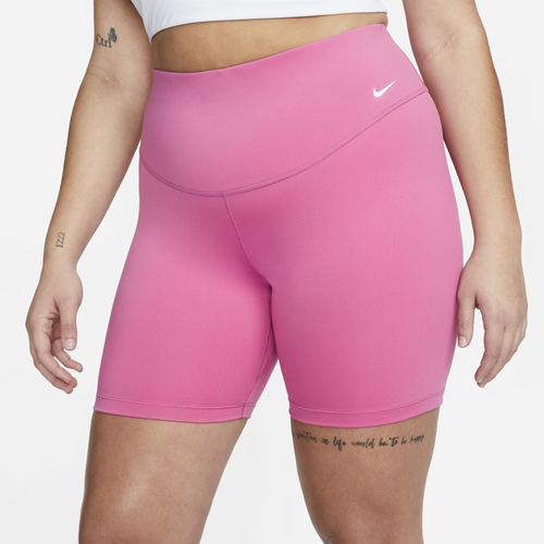 

Nike Womens Nike Plus Size One MR 7Tights 2.0 - Womens Cosmic Fuchsia/White