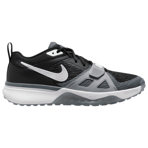 

Nike Mens Nike Air Zoom Diamond Elite Turf - Mens Baseball Shoes Black/White/Wolf Grey Size 9.5