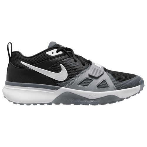 

Nike Mens Nike Air Zoom Diamond Elite Turf - Mens Baseball Shoes Black/White/Wolf Grey Size 10.5