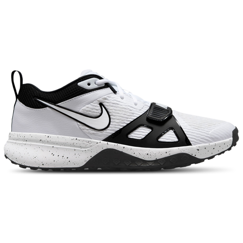 

Nike Mens Nike Air Zoom Diamond Elite Turf - Mens Baseball Shoes White/Black/Volt Size 8.0