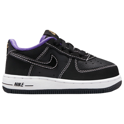 Shop Nike Boys  Air Force 1 Lv8 In Grey/black/black