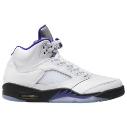 Men's - Jordan Retro 5 - White/Purple/Black
