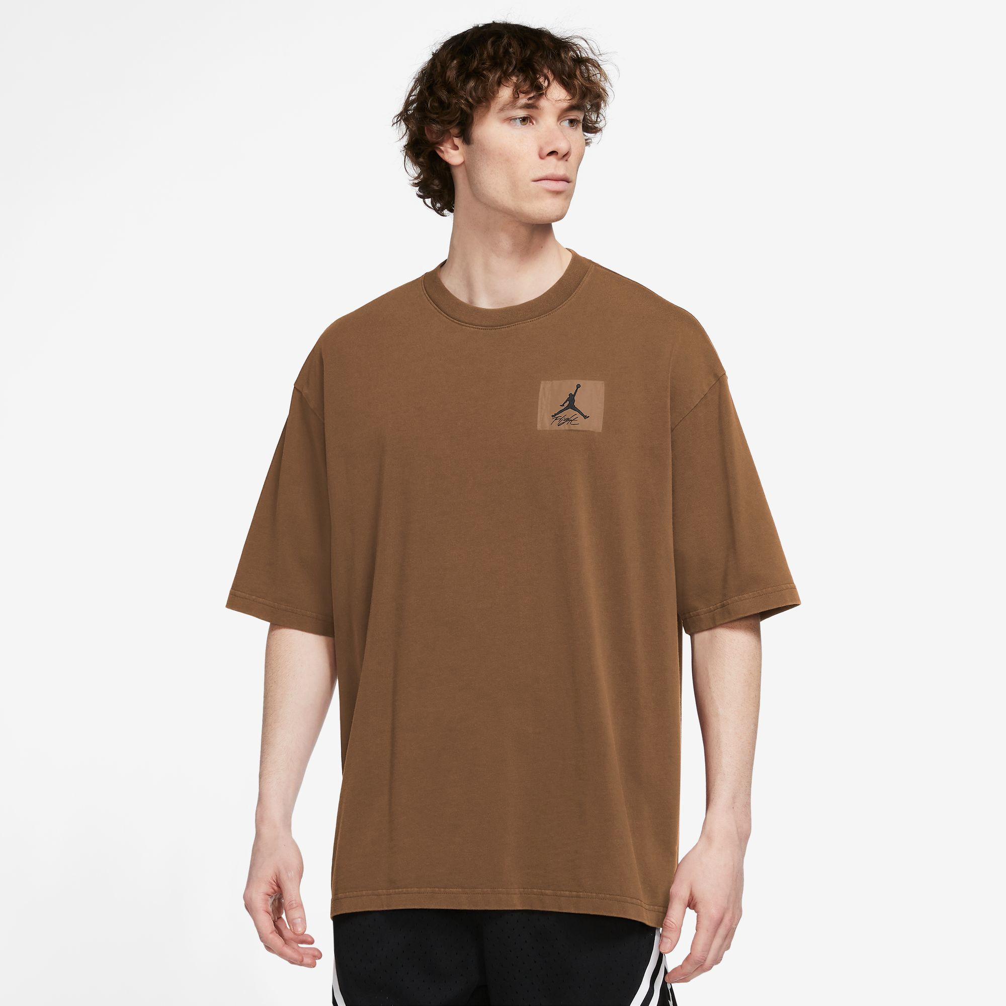 Brown clearance jordan shirt