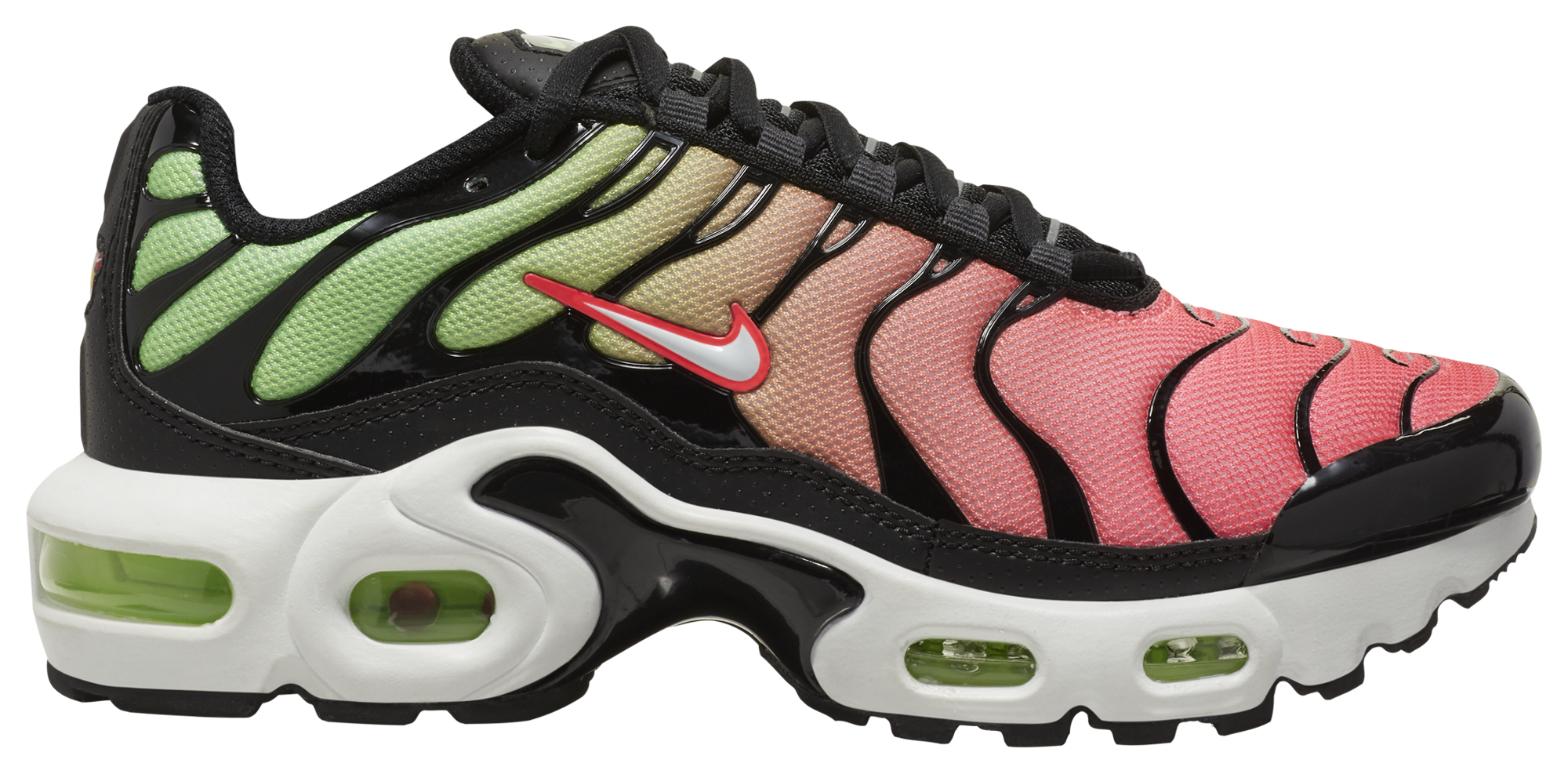 nike tuned 1 grade school shoes black