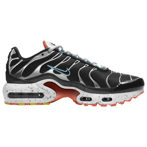 

Boys Nike Nike Air Max Plus - Boys' Grade School Running Shoe Black/Orange/Teal Size 04.0