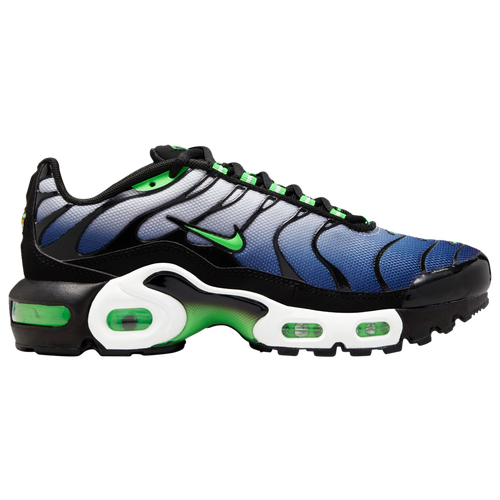 

Nike Boys Nike Air Max Plus Remaster - Boys' Grade School Running Shoes Black/Deep Royal/Scream Green Size 5.5