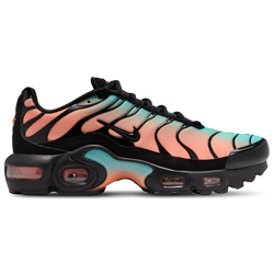 Boys' Grade School - Nike Air Max Plus - Black/Aurora
