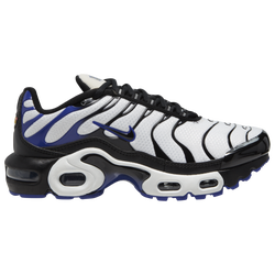 Boys' Grade School - Nike Air Max Plus  - White/Black/Persian Violet