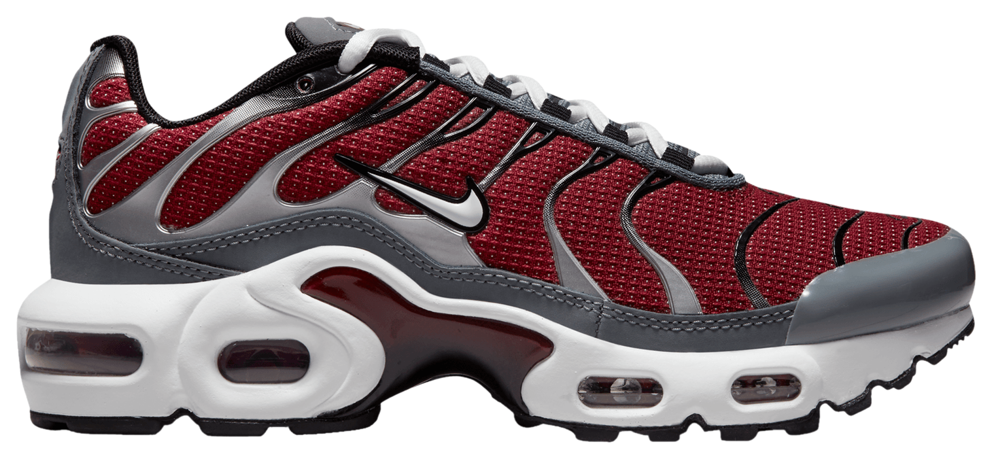 red nike air max plus grade school