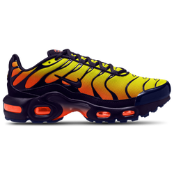 Girls' Grade School - Nike Air Max Plus - Yellow/Black