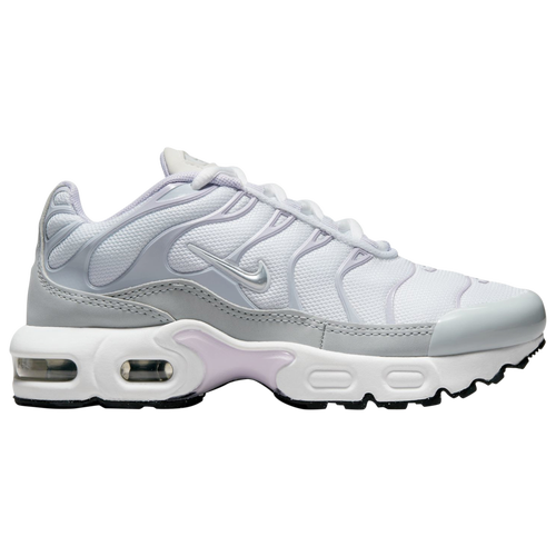 

Boys Preschool Nike Nike Air Max Plus - Boys' Preschool Shoe White/Silver Size 11.0