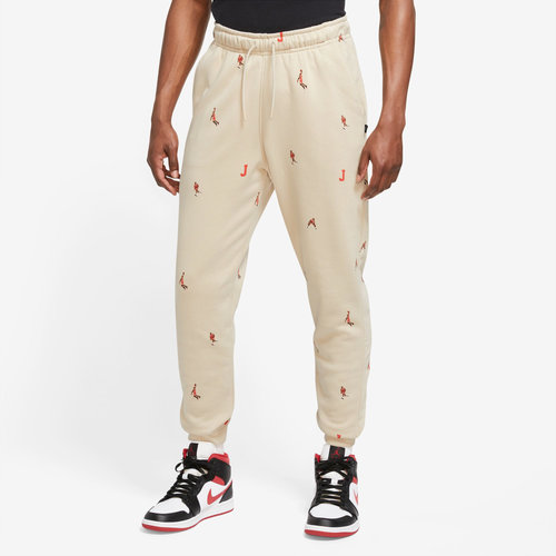 

Jordan Mens Jordan ESS HOL Fleece Pants - Mens Tan Size M