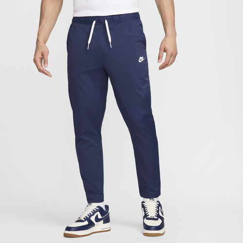 

Nike Woven Taper Leg Pants - Mens Midnight Navy/White Size M