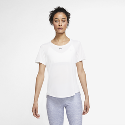 Women's - Nike DF One Short Sleeved T-Shirt - White