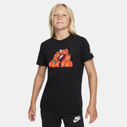 Boys' Grade School - Nike NSW Boxy HO21 T-Shirt - Black/Black