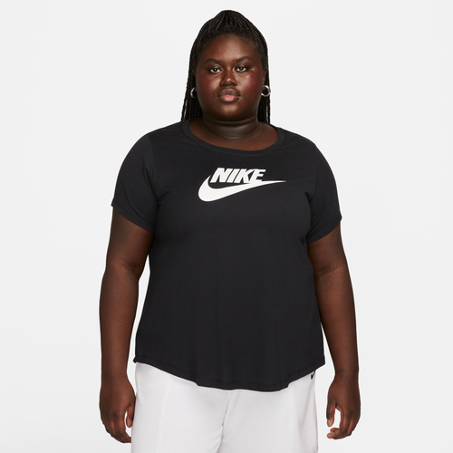 WOMENS - Nike NSW T-Shirt Essential ICN - Black/White