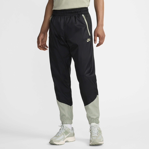 

Nike Mens Nike Windrunner Woven Lined Pants - Mens Black/Jade Horizon/Jade Horizon Size M