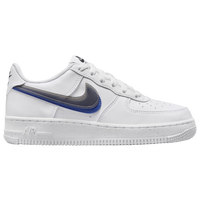 Nike Air Force 1 Low White/Coral Chalk/Laser Orange Grade School Girls'  Shoe - Hibbett