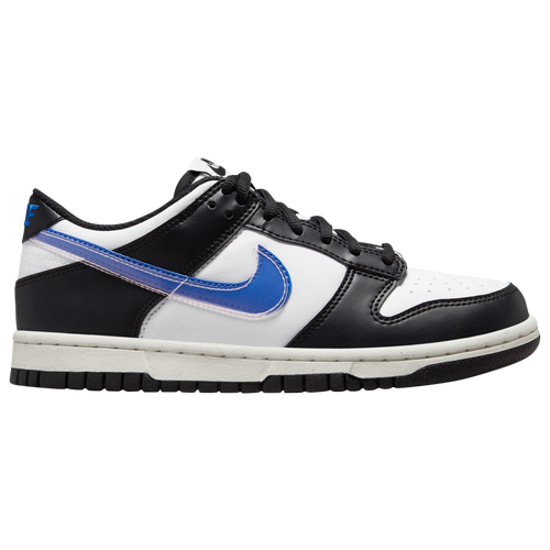 

Nike Boys Nike Dunk Swoosh Pack - Boys' Grade School Shoes Black/Hyper Royal/White Size 04.0