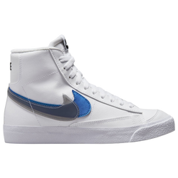 Boys' Grade School - Nike Blazer Swoosh Pack - White/Black/Royal