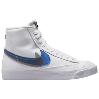 Boys' Grade School - Nike Blazer Swoosh Pack - White/Black/Royal