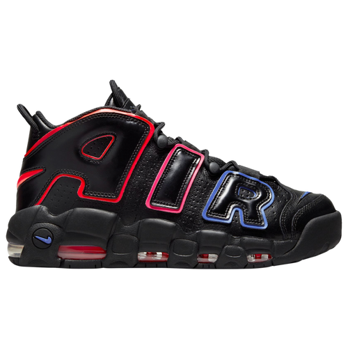 

Nike Mens Nike Air More Uptempo '96 - Mens Basketball Shoes Black/Red/Blue Size 10.0