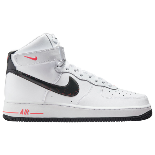 MENS - Nike Air Force 1 Hi Electric - Black/White Red