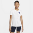 Nike Softball DFCT Eagle S/S T-Shirt - Women's White/Deep Royal