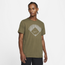 Nike Baseballl Defect Field S/S T-Shirt - Men's Med Olive/White